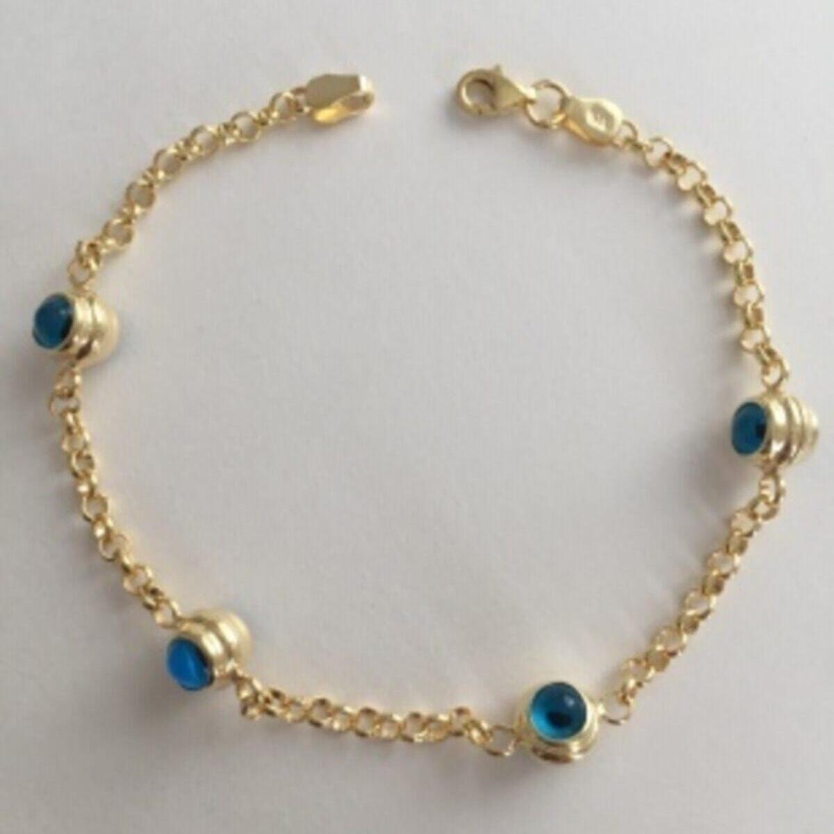 Eye of Horus Gold Bracelet • Karma And Luck Bracelet • Gift For Wife - Trending Silver Gifts