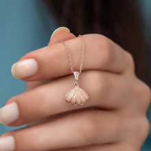 Pearl And Oyster Necklace ¥ Pearl Necklace With Pendant ¥ Gift For Mom - Trending Silver Gifts