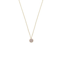 April Birthstone Necklace ¥ Diamond Droplet Necklace ¥ 925 Cz Necklace - Trending Silver Gifts