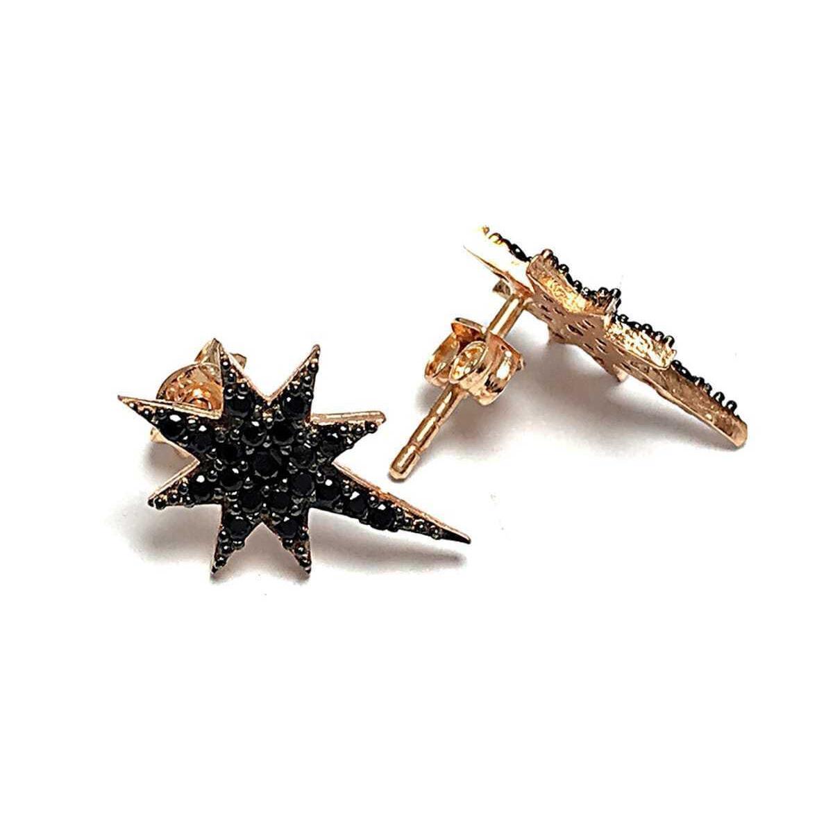 North Star Earrings Gold • North Star Earrings Silver • Gift For Her - Trending Silver Gifts