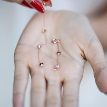 Black Zirconia Birthstone Silver Braclet ¥ Blue Sapphire Bracelet - Trending Silver Gifts