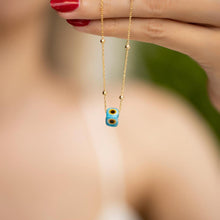 Evil Eye Satellite Chain Necklace Gold ¥ Real Evil Eye Necklace - Trending Silver Gifts