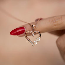 Infinity Heart Necklace ¥ Rose Gold Infinity Necklace ¥ Gift For Mom - Trending Silver Gifts