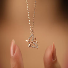 Butterfly Diamond Necklace ¥ Minimalist Gold Necklace - Trending Silver Gifts