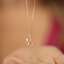 Butterfly Diamond Necklace ¥ Minimalist Gold Necklace - Trending Silver Gifts