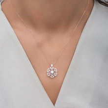 Handmade Lotus Necklace ¥ Lotus Flower Necklace ¥ Gift for Yoga Love - Trending Silver Gifts