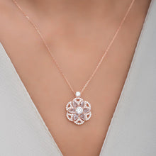 Handmade Lotus Necklace ¥ Lotus Flower Necklace ¥ Gift for Yoga Love - Trending Silver Gifts