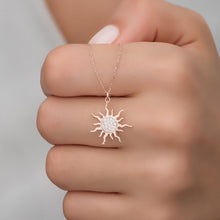 Sunshine Necklace Rose ¥ You Are My Sunshine Necklace ¥ Gift For Her - Trending Silver Gifts