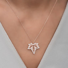 Toronto Maple Leaf Necklace ¥ Autumn Leaf Necklace ¥ Autumn Necklace - Trending Silver Gifts