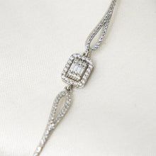 Cubic Zirconia Diamond Bahuette Bracelet ¥ Bracelet for Grandma - Trending Silver Gifts
