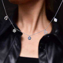 Birthday Gift For Mom Who Has Everything ¥ Luck Necklace Silver - Trending Silver Gifts