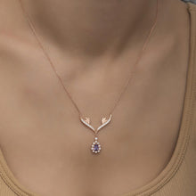 Amethyst Crystal Necklace ¥ Amethyst Birthstone Necklaces - Trending Silver Gifts