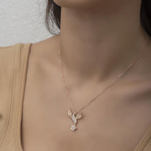 Rise Of The Phoenix Necklace ¥ Phoenix Rising with Magnolia Necklace - Trending Silver Gifts