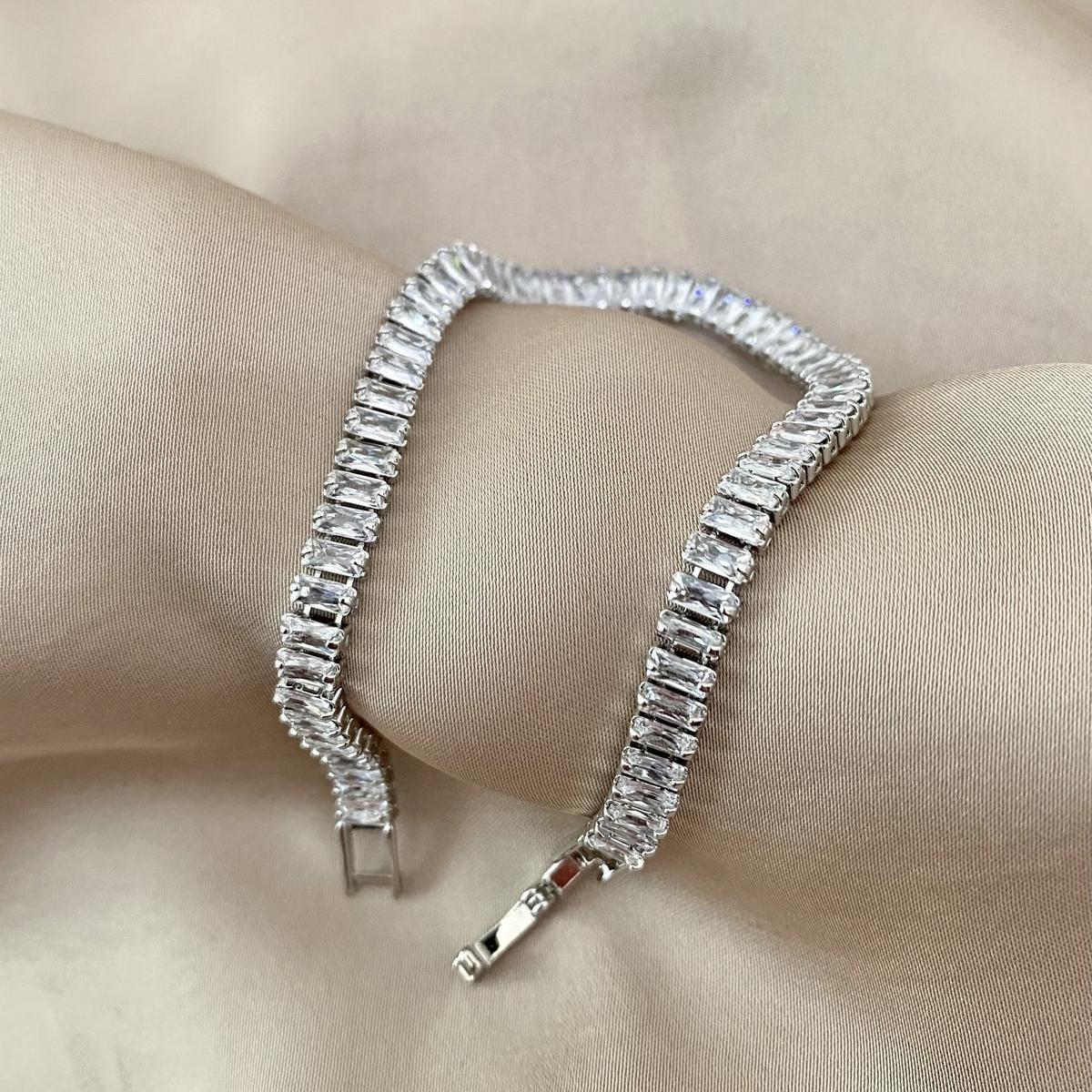 Daiamond Water Bracelet • Bridesmaid Gifts For Wedding Day - Trending Silver Gifts
