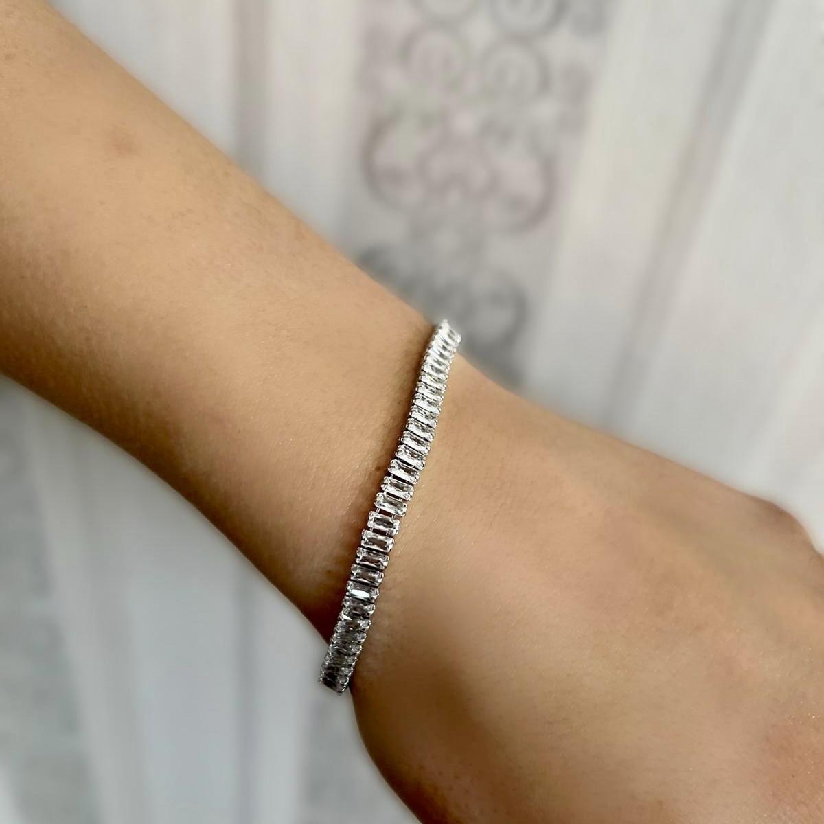 Daiamond Water Bracelet ¥ Bridesmaid Gifts For Wedding Day - Trending Silver Gifts