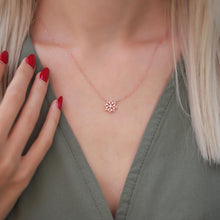 Snowflake Necklace Diamond ¥ Snowflake Pendant Women Necklace - Trending Silver Gifts