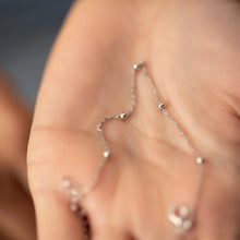 Satellite Chain Silver Bracelet ¥  Christmas Gift For Wife - Trending Silver Gifts