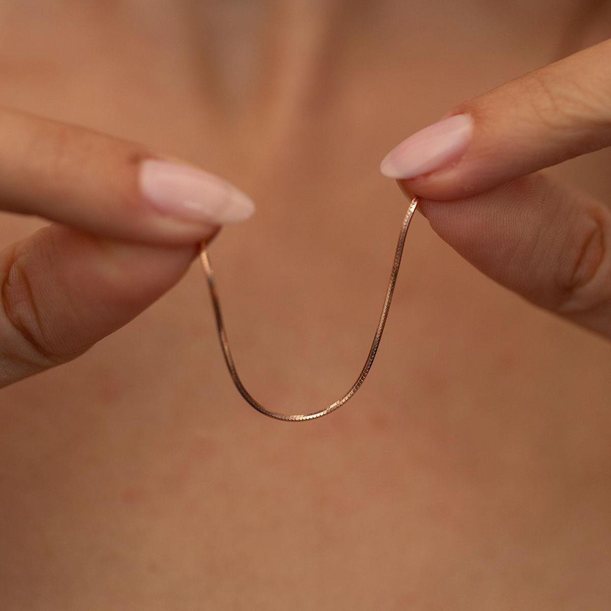 Italian Chain Gold ¥ Italian Silver Chain ¥ Gift For Her - Trending Silver Gifts