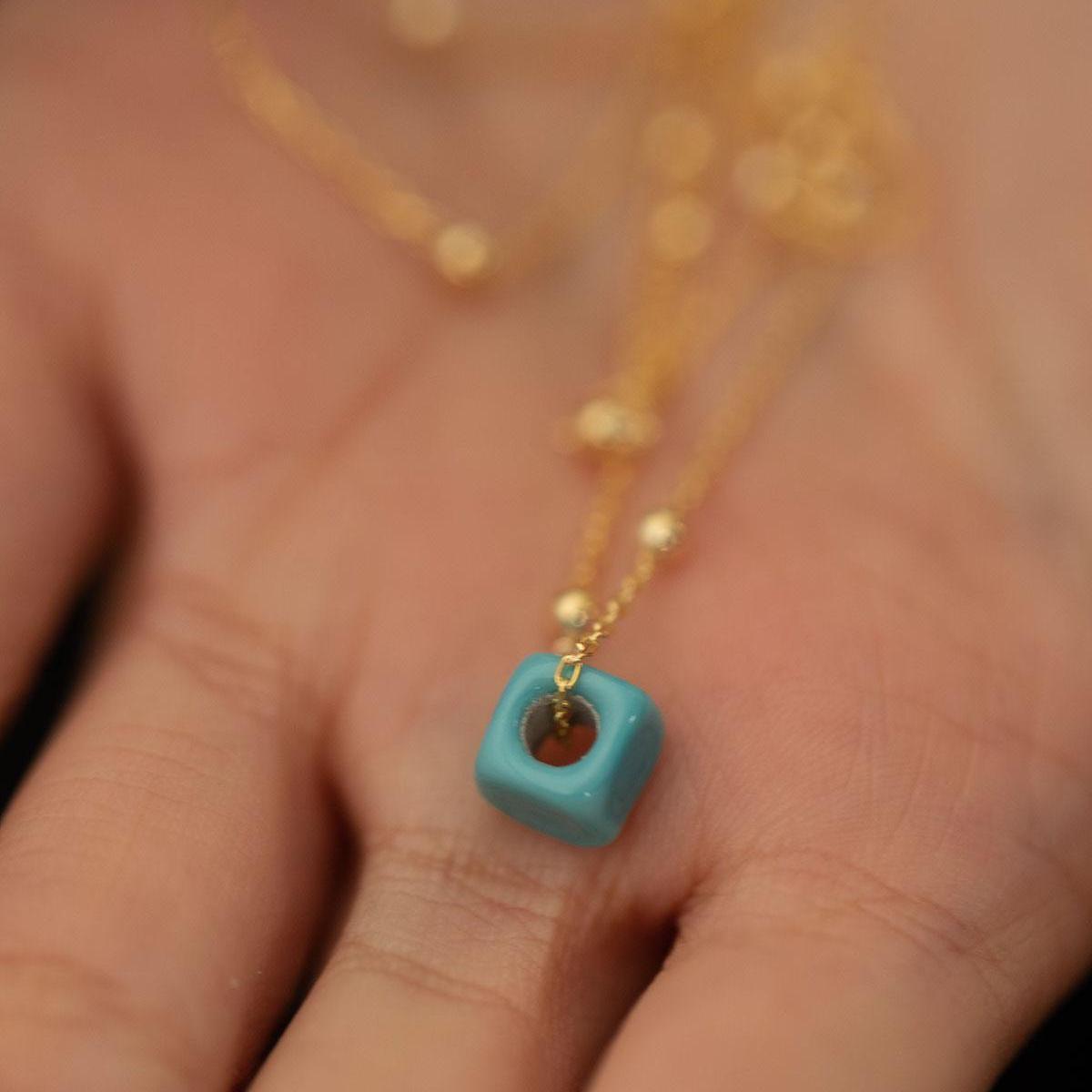 Real Evil Eye Necklace • Evil Eye Satellite Chain Necklace Gold - Trending Silver Gifts