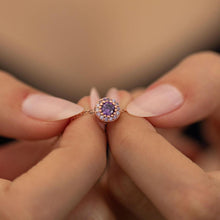 Amethyst Crystal Bracelet ¥ Purple Birthstone Bracelet - Trending Silver Gifts