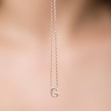 G Initial Necklace Gold ¥ 14K Gold Initial Necklace ¥ Gift For Her - Trending Silver Gifts