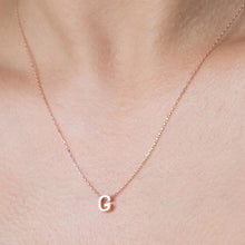 G Initial Necklace Gold ¥ 14K Gold Initial Necklace ¥ Gift For Her - Trending Silver Gifts
