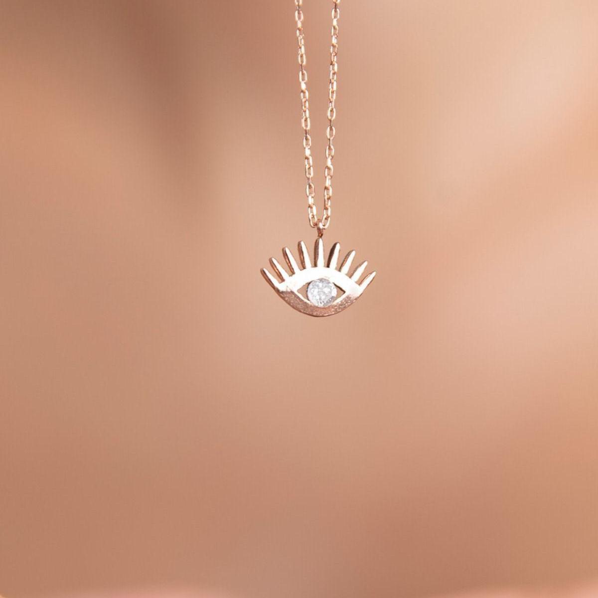 Eye Of Horus Necklace ¥ Protection Eye Necklace ¥ Eye Evil Necklace - Trending Silver Gifts