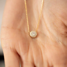 Solitaire Diamond Necklace Yellow Gold ¥ Solitaire Necklace Diamond - Trending Silver Gifts