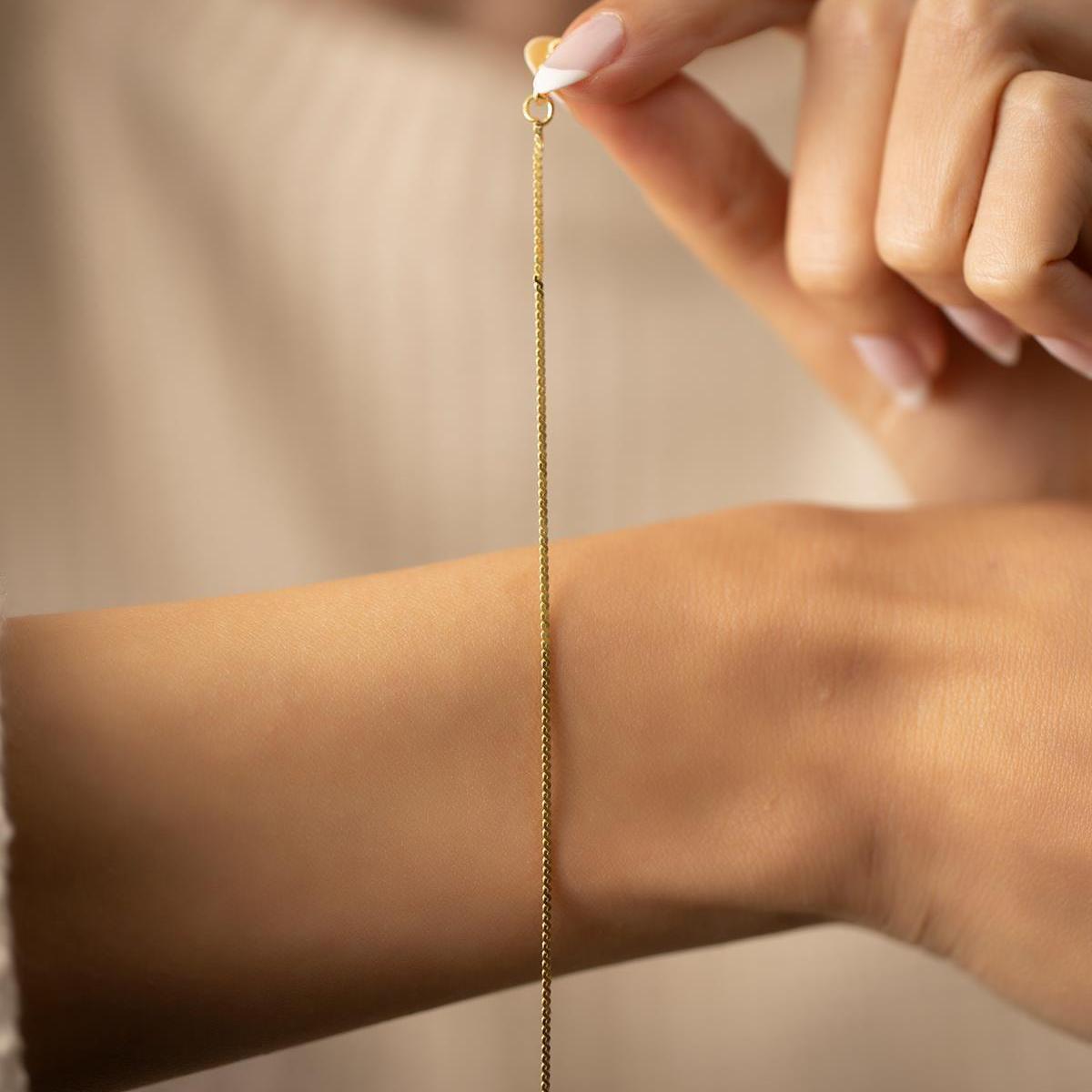 Dainty Foxtail Bracelet for Women ¥ Christmas Gift for Mom - Trending Silver Gifts