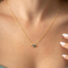 Eye Of Horus Necklace ¥ Evil Eye Necklace Gold ¥ Eye Necklace Silver - Trending Silver Gifts