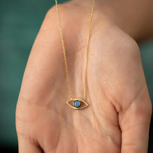 Eye Of Horus Necklace ¥ Evil Eye Necklace Gold ¥ Eye Necklace Silver - Trending Silver Gifts