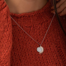 Moon And Star Necklace ¥ Moon And Sun Necklace ¥ Sun And Moon Necklace - Trending Silver Gifts