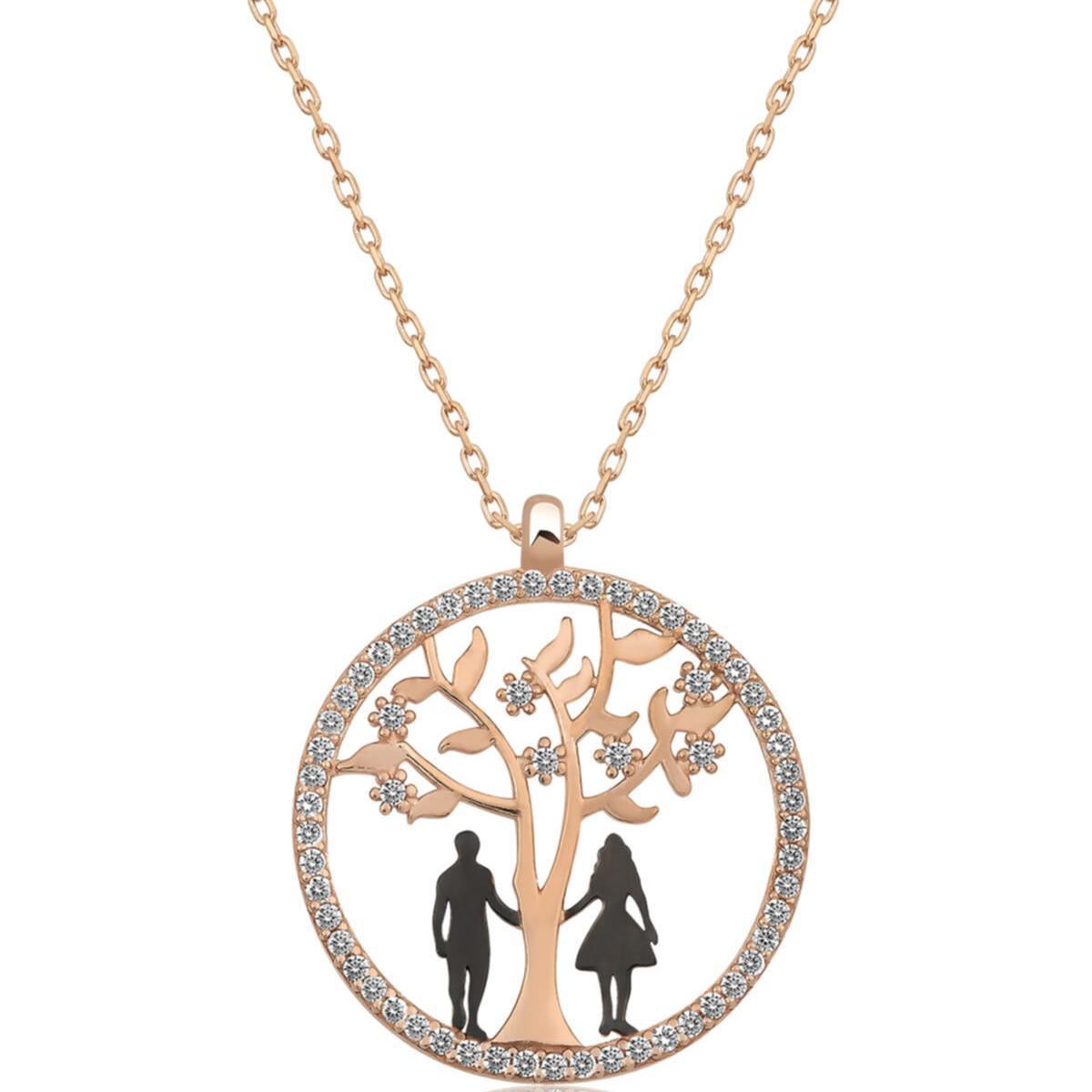 Tree Of Life Necklace Silver • Cute Butterfly Necklace Silver - Trending Silver Gifts