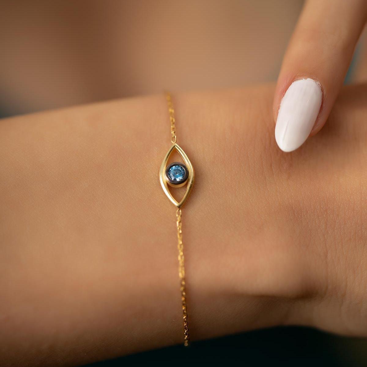 Italian Design Eye of Horus Silver Bracelet • Protection Bracelet - Trending Silver Gifts