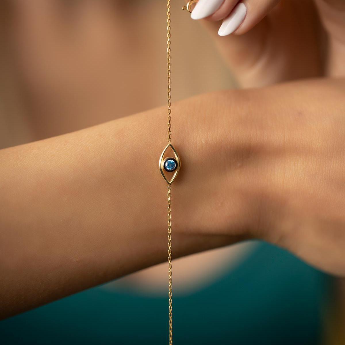 Italian Design Eye of Horus Silver Bracelet • Protection Bracelet - Trending Silver Gifts