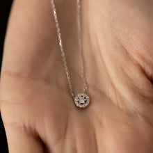 April Birthstone Silver Necklace ¥ Diamond Droplet 925k Cz Necklace - Trending Silver Gifts