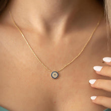 Real Evil Eye Necklace ¥ Birthday Gift For Mom Who Has Everything - Trending Silver Gifts