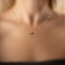 Rose Gold Infinity Necklace ¥ Colorful Infinity Heart Necklace - Trending Silver Gifts