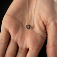 Rose Gold Infinity Necklace ¥ Colorful Infinity Heart Necklace - Trending Silver Gifts