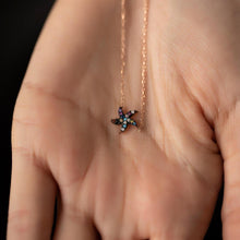 Starfish Diamond Pendant ¥ Diamond Starfish Rose Necklace ¥ Mom Gift - Trending Silver Gifts