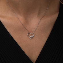 Heart Snowflake Necklace Diamond ¥ Heart Necklace Diamond Sbowflake - Trending Silver Gifts