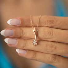 Halley's Comet Necklace ¥ Meteorite Necklace ¥ Star Necklace Rose Gold - Trending Silver Gifts