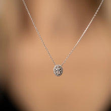 Silver Solitaire Necklace ¥ April Diamond Birthstone Necklace - Trending Silver Gifts