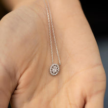 Silver Solitaire Necklace ¥ April Diamond Birthstone Necklace - Trending Silver Gifts