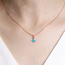 Blue Butterfly Necklace ¥ Butterfly Necklace Silver ¥ Gift For Her - Trending Silver Gifts