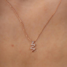 Snake Pendant Necklace ¥ Gift For Nurse Girlfriend ¥ Gifts For Doctors - Trending Silver Gifts