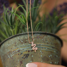 Snake Pendant Necklace ¥ Gift For Nurse Girlfriend ¥ Gifts For Doctors - Trending Silver Gifts