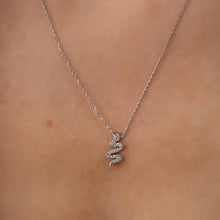 Snake Necklace Silver ¥ Gift For Nurse Girlfriend ¥ Gifts For Nurse - Trending Silver Gifts
