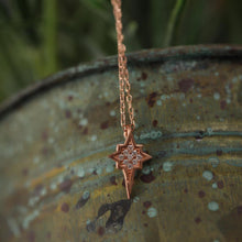 Rose North Star Necklace ¥ Diamond Star Necklace ¥ Star Sign Necklace - Trending Silver Gifts