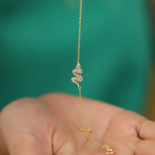 Gold Snake Bracelet ¥ 18k Gold Serpent Bracelet ¥ Snake Jewelry - Trending Silver Gifts